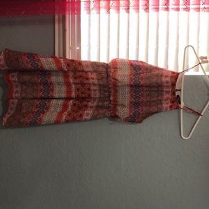 multicolored dress from rue 21